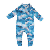 Pamuklu bebek tulumu (organik)